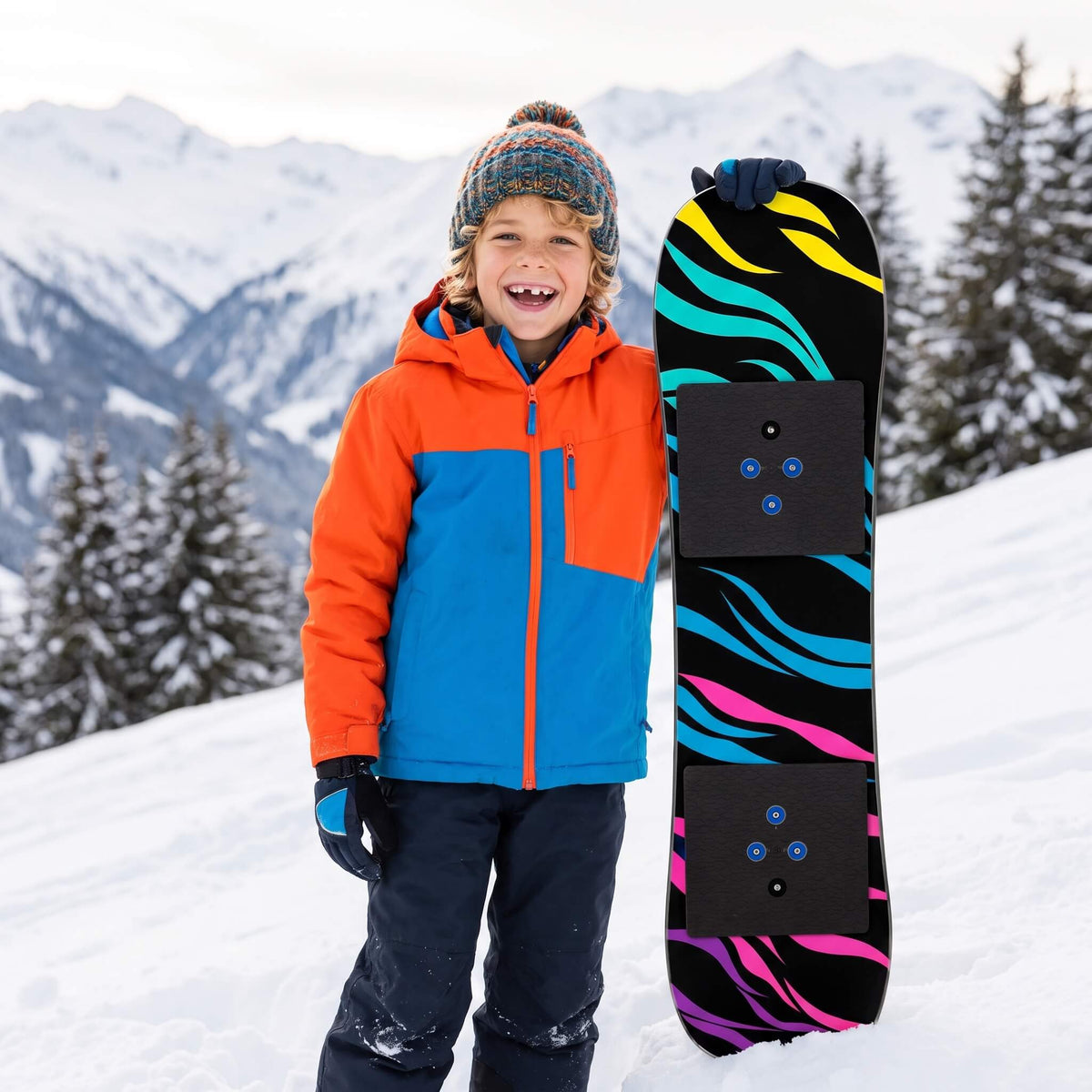 Snowboard Zebra Wave pour enfants