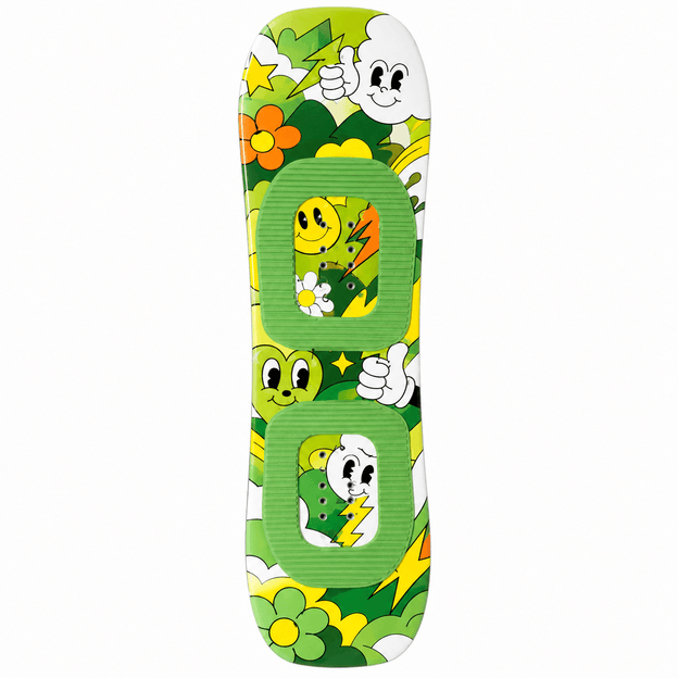 Mini snowboard de dessin animé