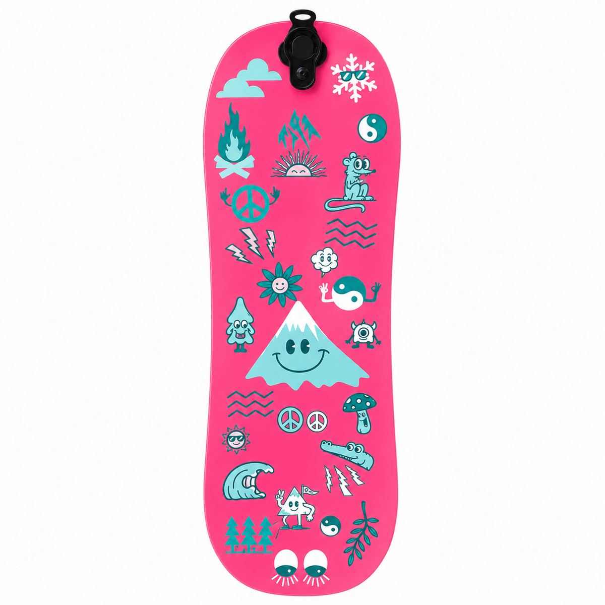 Happy Sticker Kinder-Snowboard