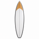 Blade Ivory Gun Surfboard