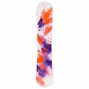 Paint Splash Snowboard