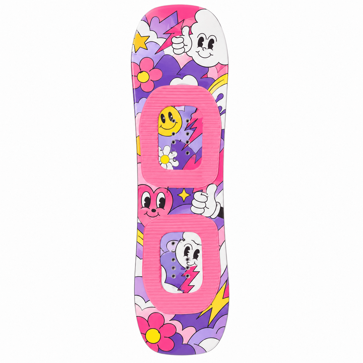 Mini snowboard de dessin animé