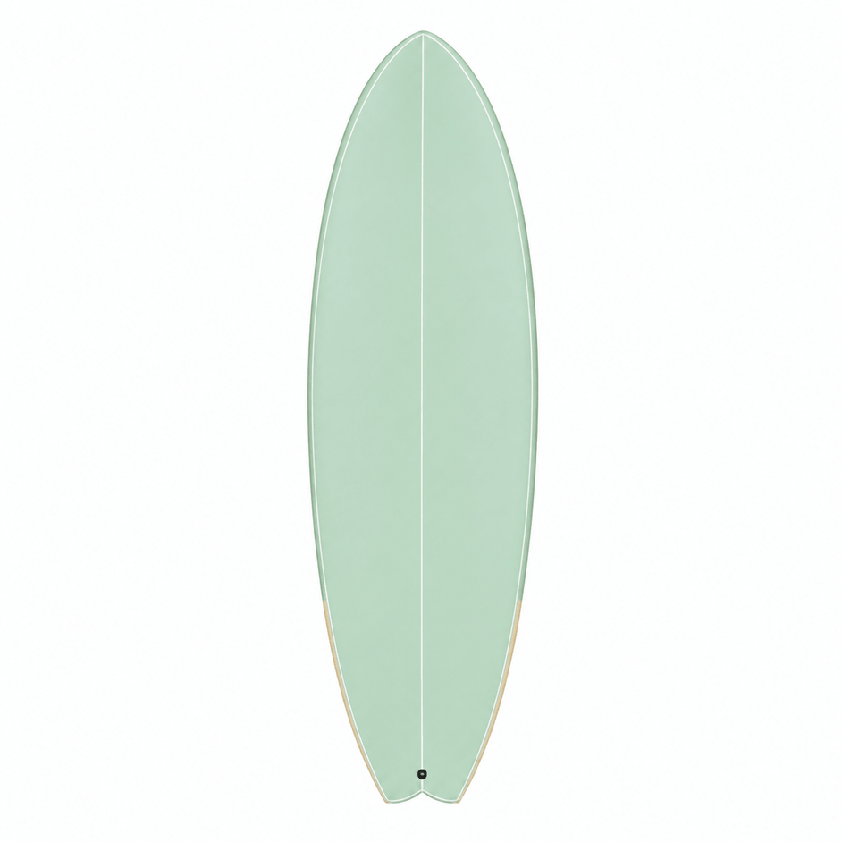Riff-Fisch-Surfbrett