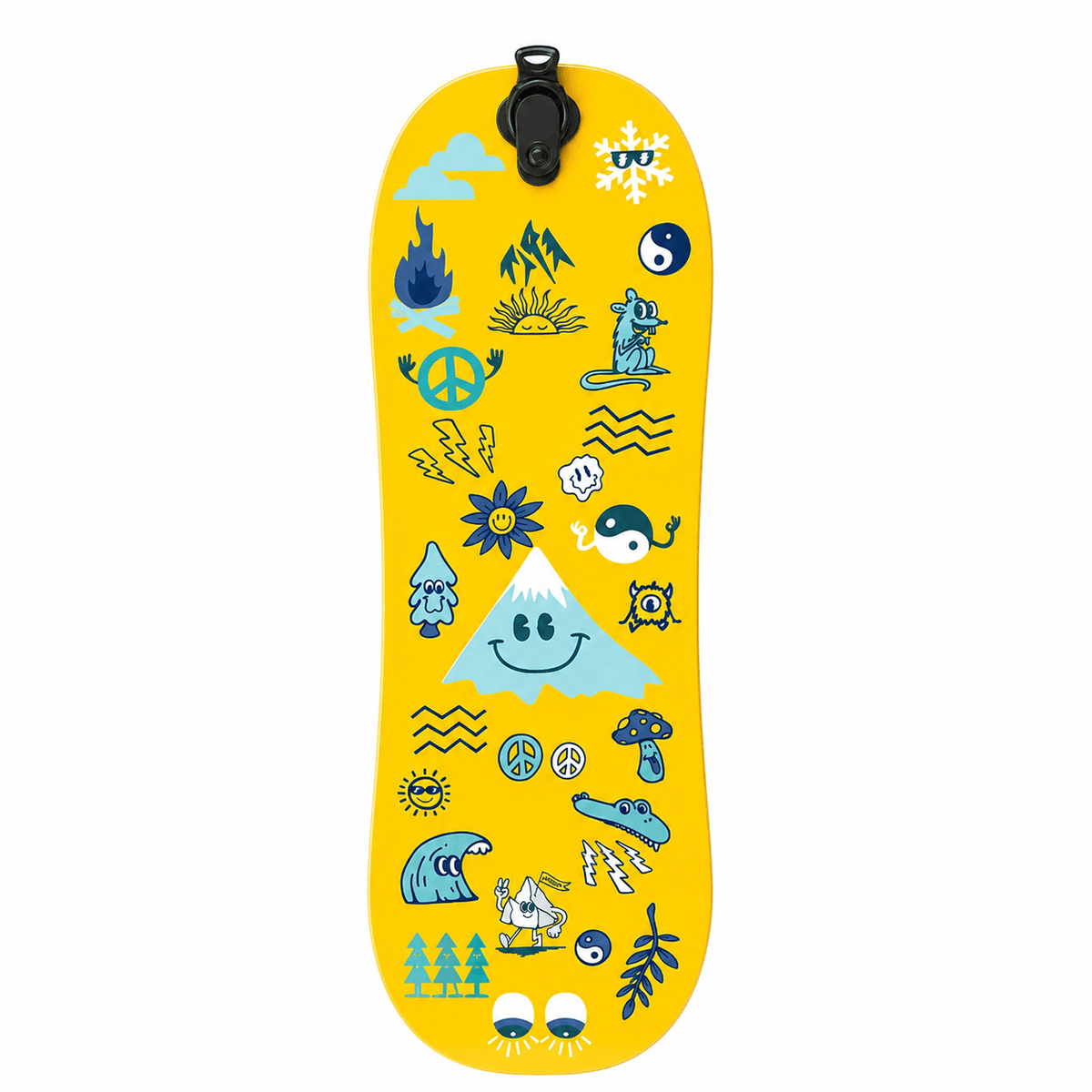 Happy Sticker Kinder-Snowboard