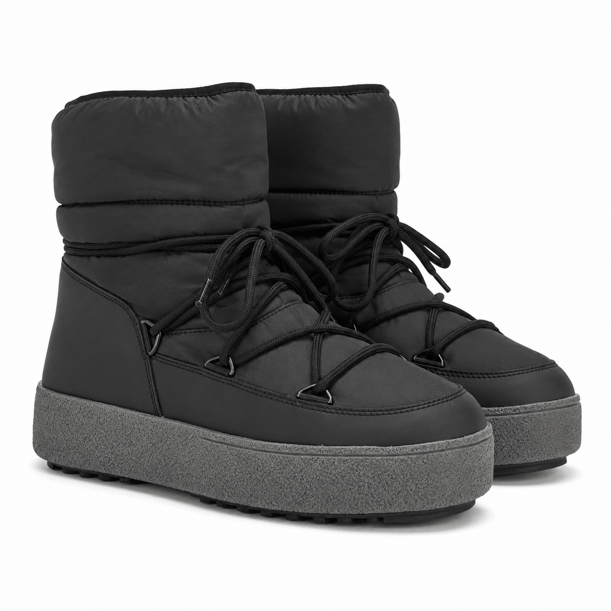 Bottes de neige à plateforme pour hommes