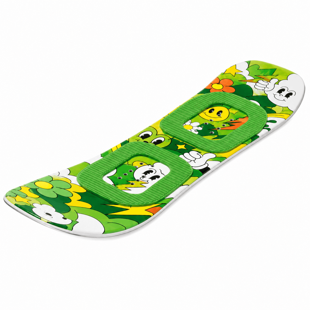 Mini snowboard de dessin animé