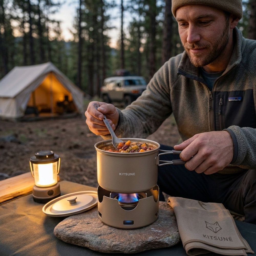 Titanium Camping Pot