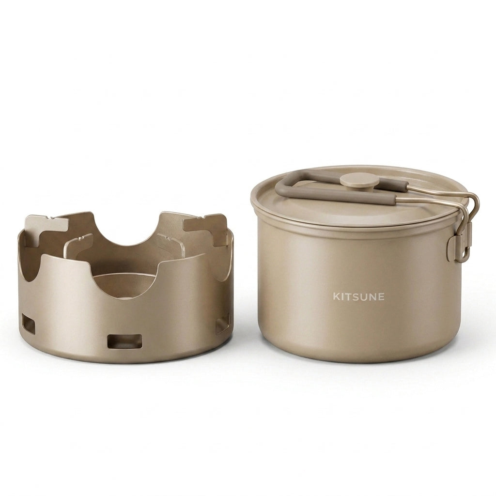 Titanium Camping Pot