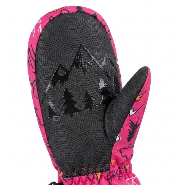 Moufle de ski imprimée enfant
