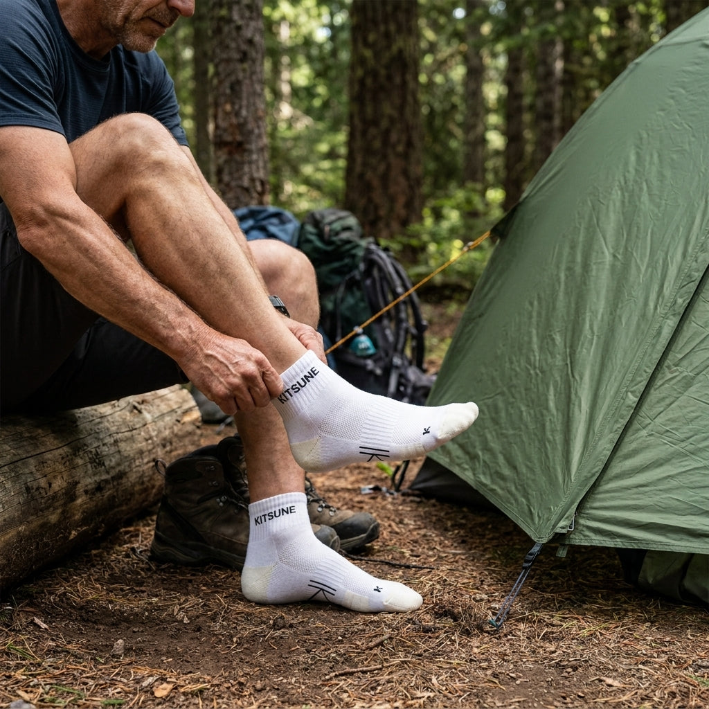 Chaussettes courtes de performance active