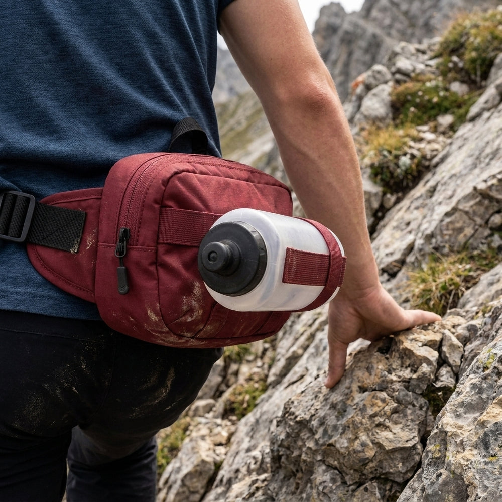 Ceinture de course avec hydratation
