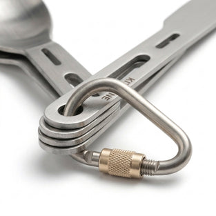 Titanium Camping Cutlery Set