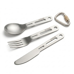 Titanium Camping Cutlery Set