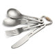 Titanium Camping Cutlery Set